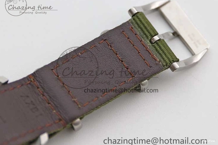 MIROTIME 0126 FastDry Mark XVIII “TRIBUTE TO MARK XI” IW327007 M+F 1:1 Best Edition Black Dial on Green Nylon Strap A 7050